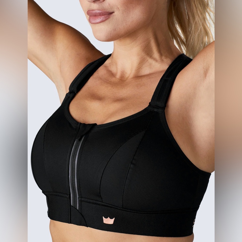 SHEFIT Ultimate High Impact Sports Bra - Black